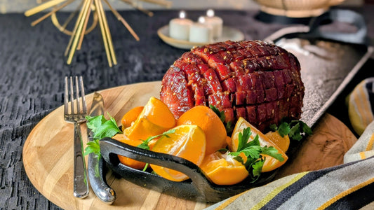 Ruby Crunch Chili Crisp Glazed Ham