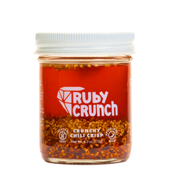 Ruby Crunch: Clean-Label Olive Oil Chili Crisp for Everyday Cooking